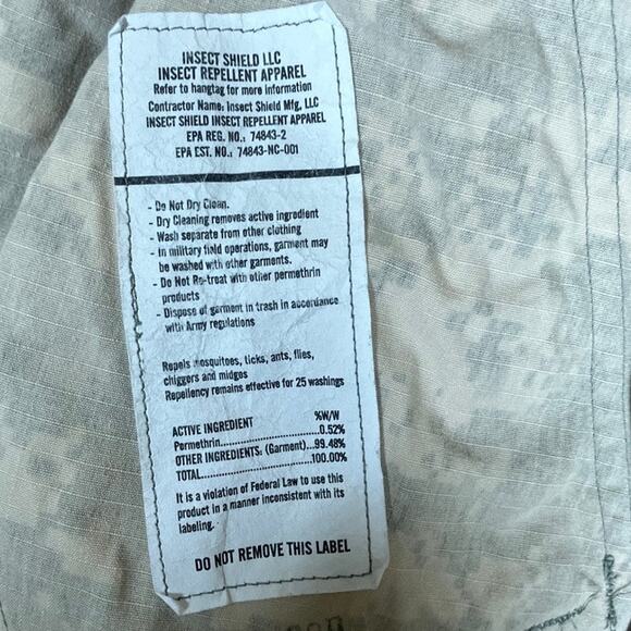 Military Army Combat Unisex Coat Green Camouflage Uniform Digicam Medium Regular - Picture 8 of 13